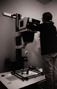 Using the DeVere 8x10 enlarger