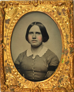 Ambrotype of a young woman